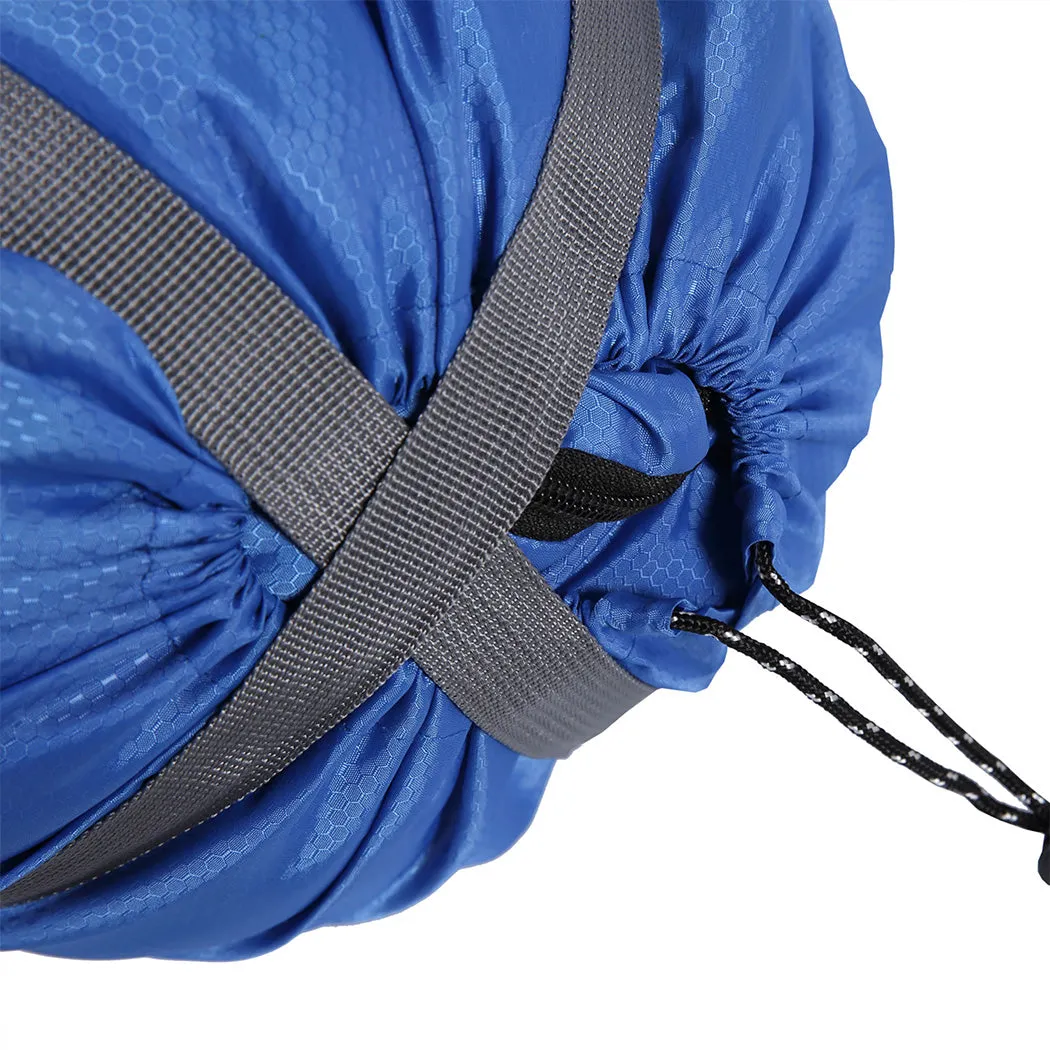 Camping Sleeping Bag -20°C, Thermal Envelope for Hiking, Blue
