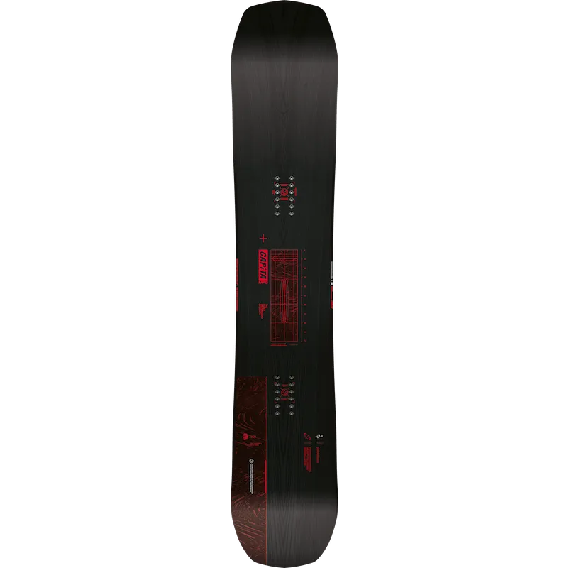 Capita Black Snowboard of Death Snowboard 2025