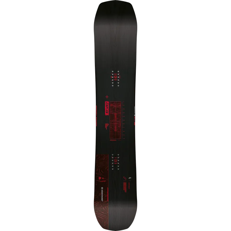 Capita Black Snowboard of Death Snowboard 2025
