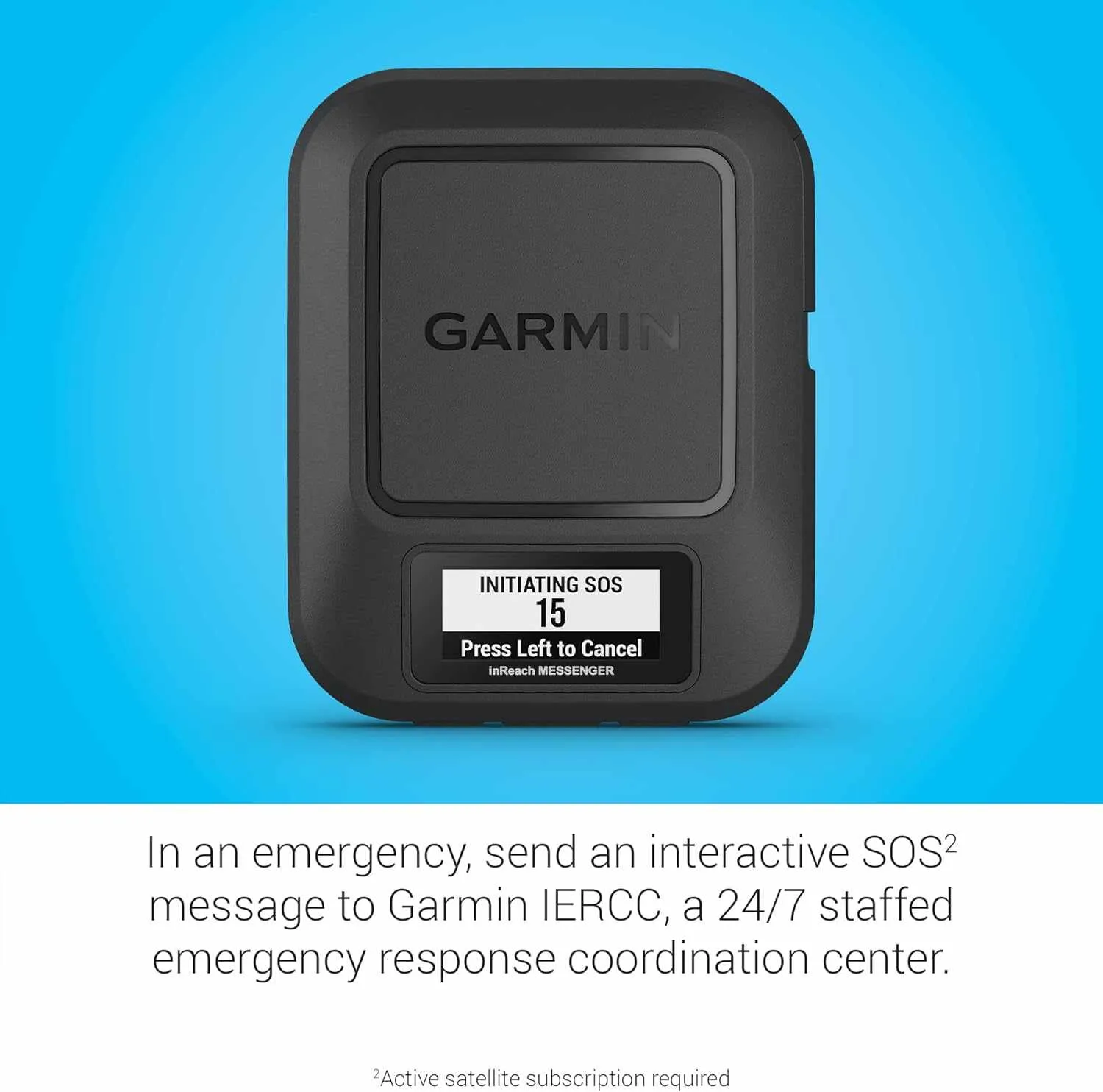 Garmin inReach® Messenger Handheld Satellite Communicator