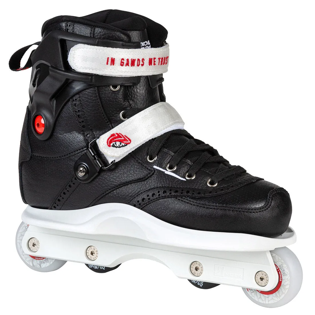 Gawds Michel Prado II Pro Skates - Black/White