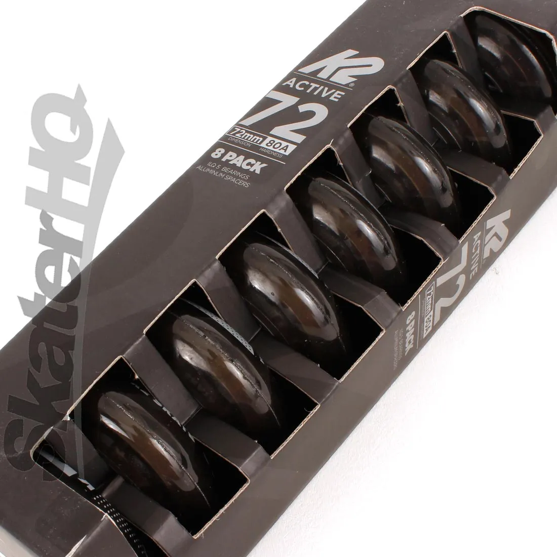 K2 Active 72mm/80A 8pk w/ ILQ5 Bearings
