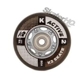 K2 Active 72mm/80A 8pk w/ ILQ5 Bearings