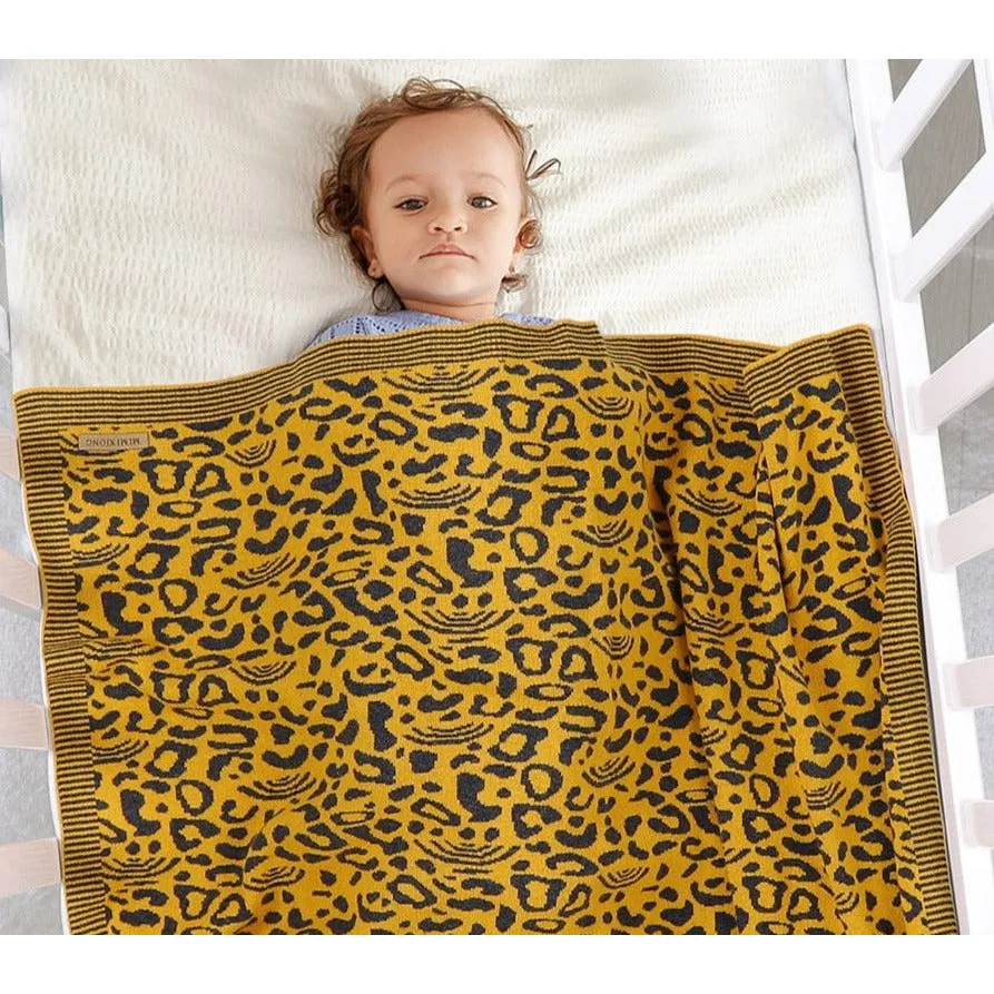 Leopard Baby Blanket