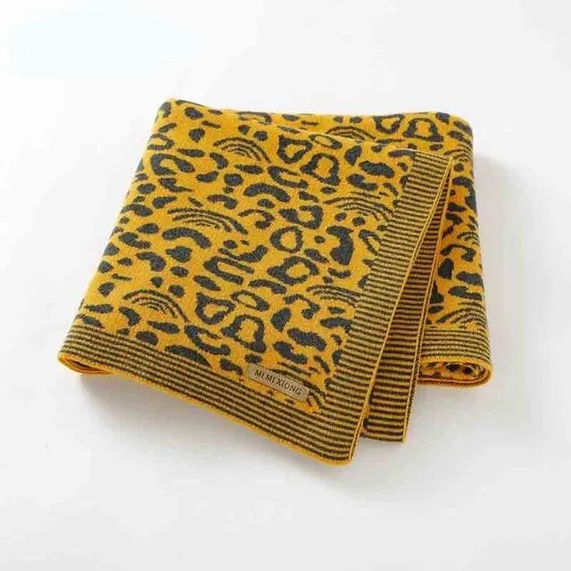Leopard Baby Blanket