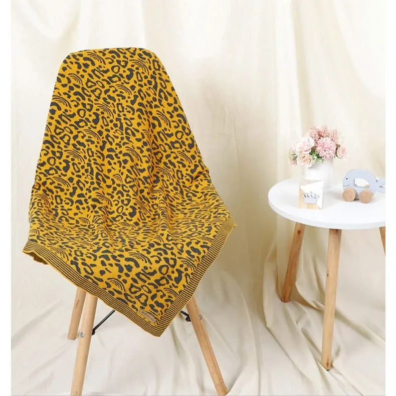 Leopard Baby Blanket