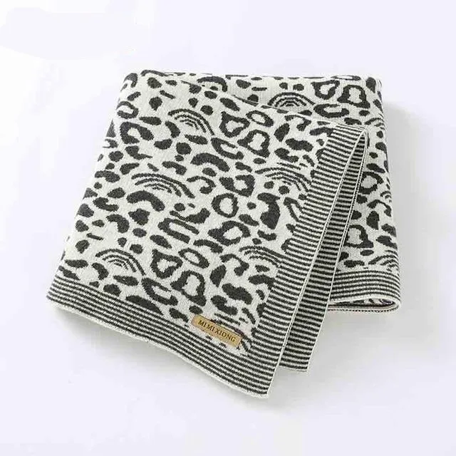 Leopard Baby Blanket