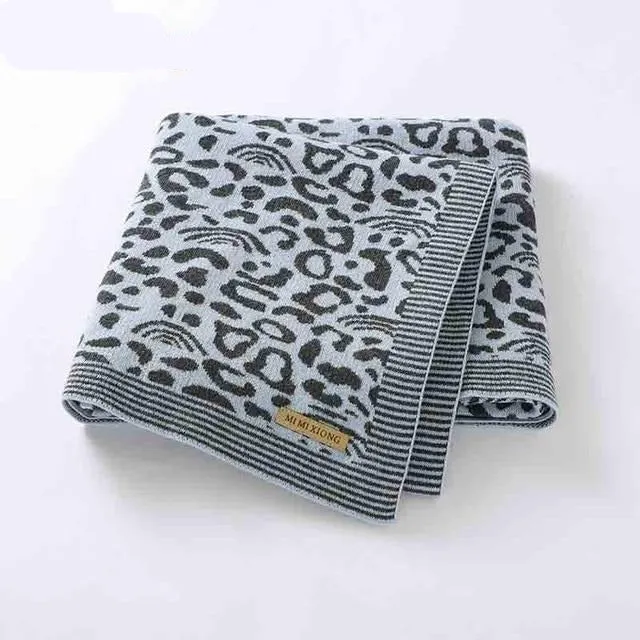 Leopard Baby Blanket