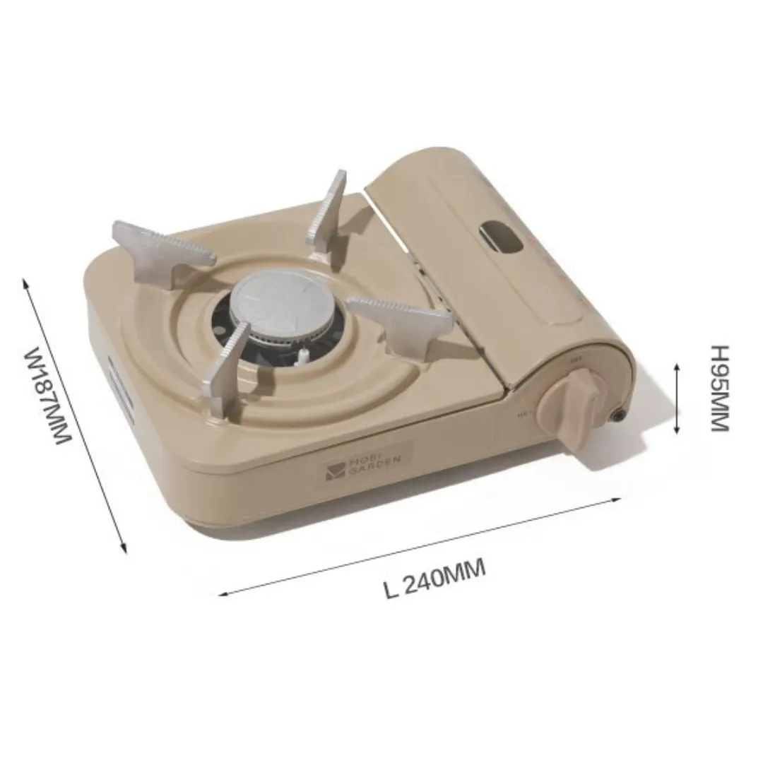 Mobi Garden Cute Portable Gas Stove - White