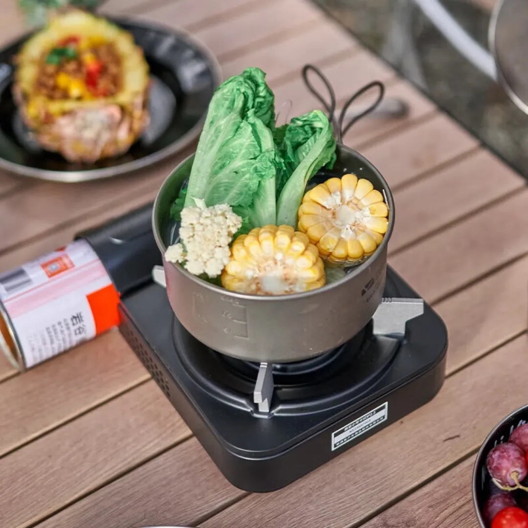 Mobi Garden Cute Portable Gas Stove - White