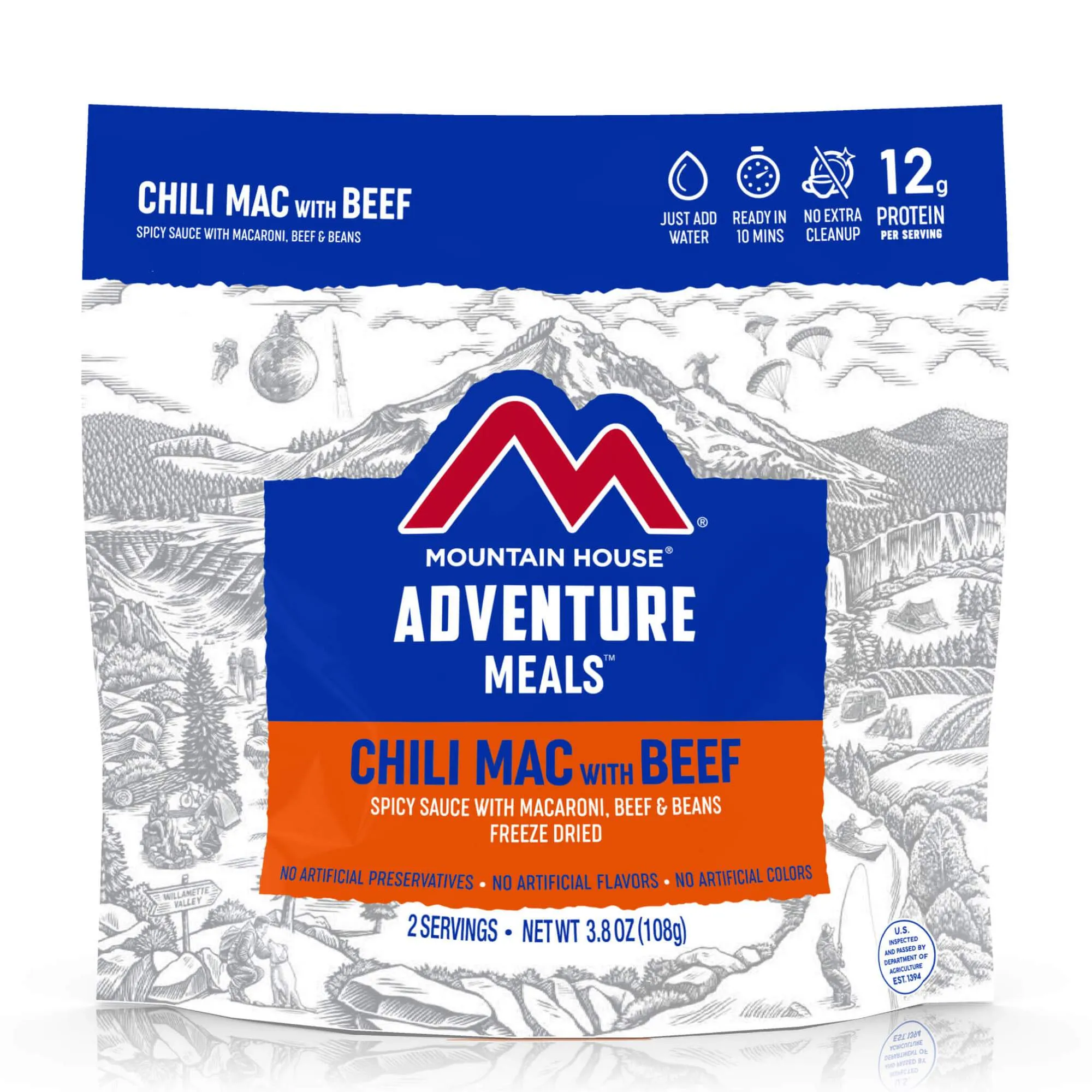 Mountain House Adventure Meal Chili Mac w/ Beef