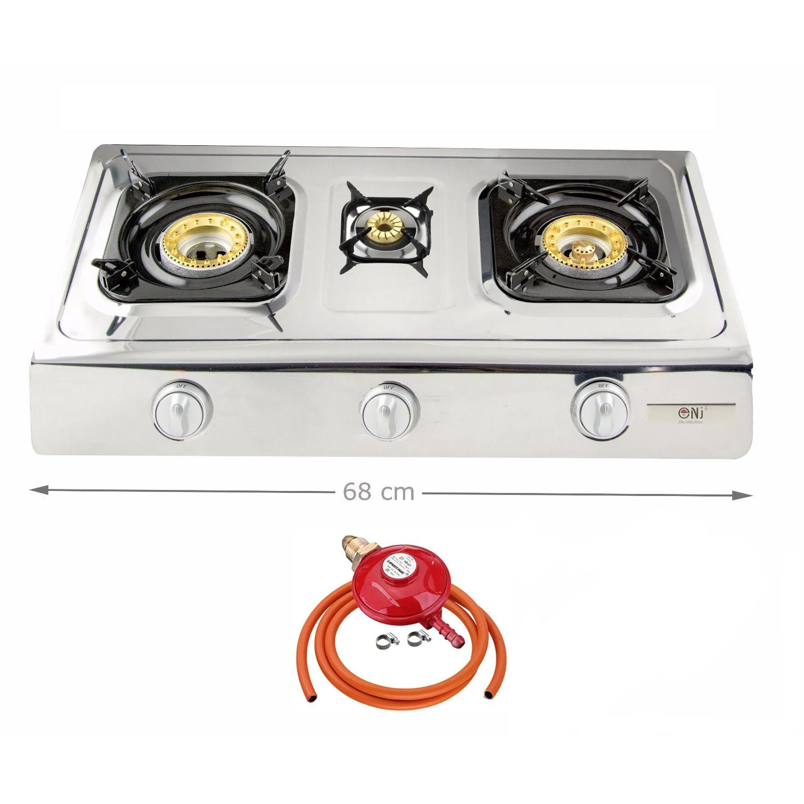 NJ NSD-3 Portable Gas Stove 3 Burners