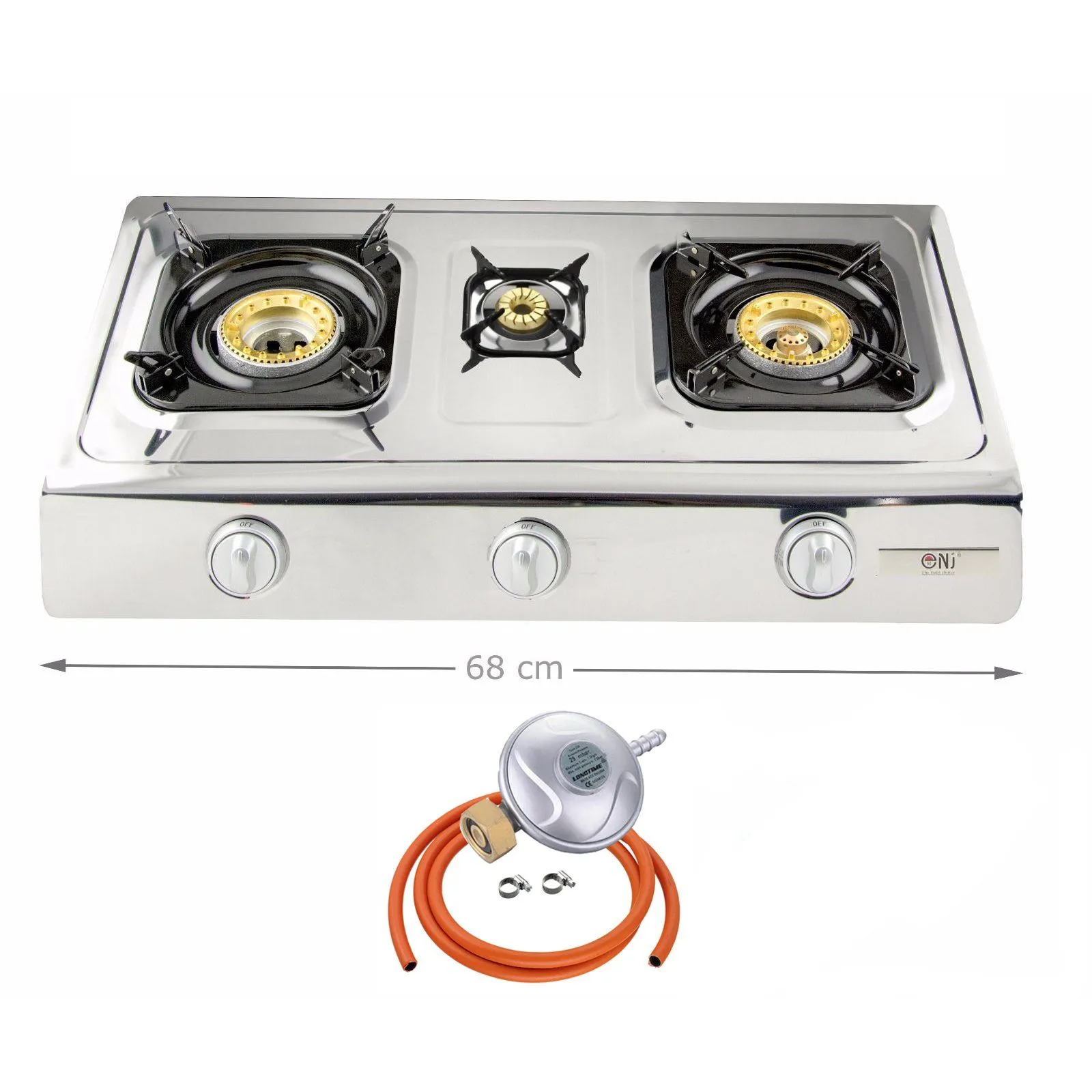 NJ NSD-3 Portable Gas Stove 3 Burners