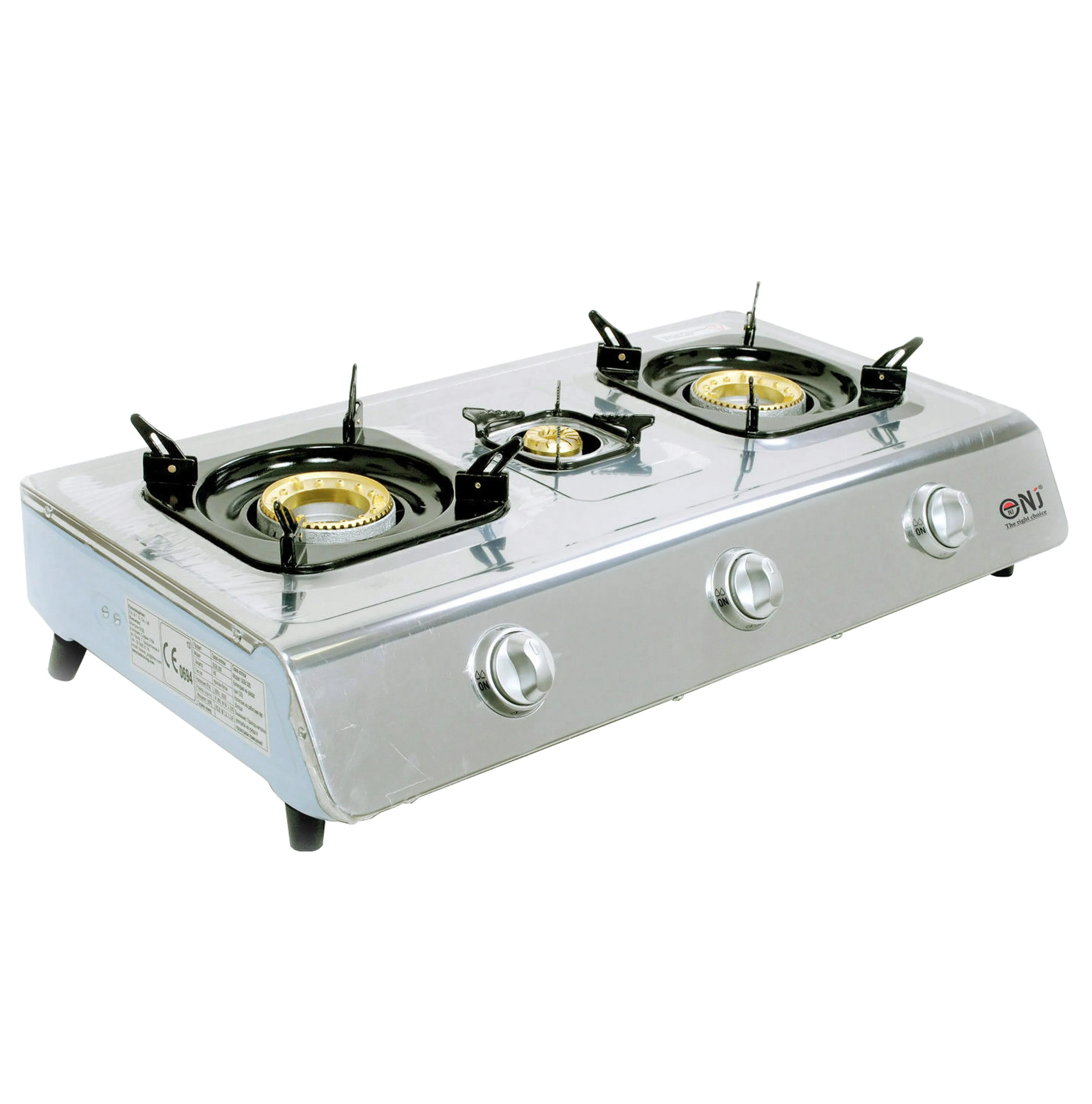 NJ NSD-3 Portable Gas Stove 3 Burners