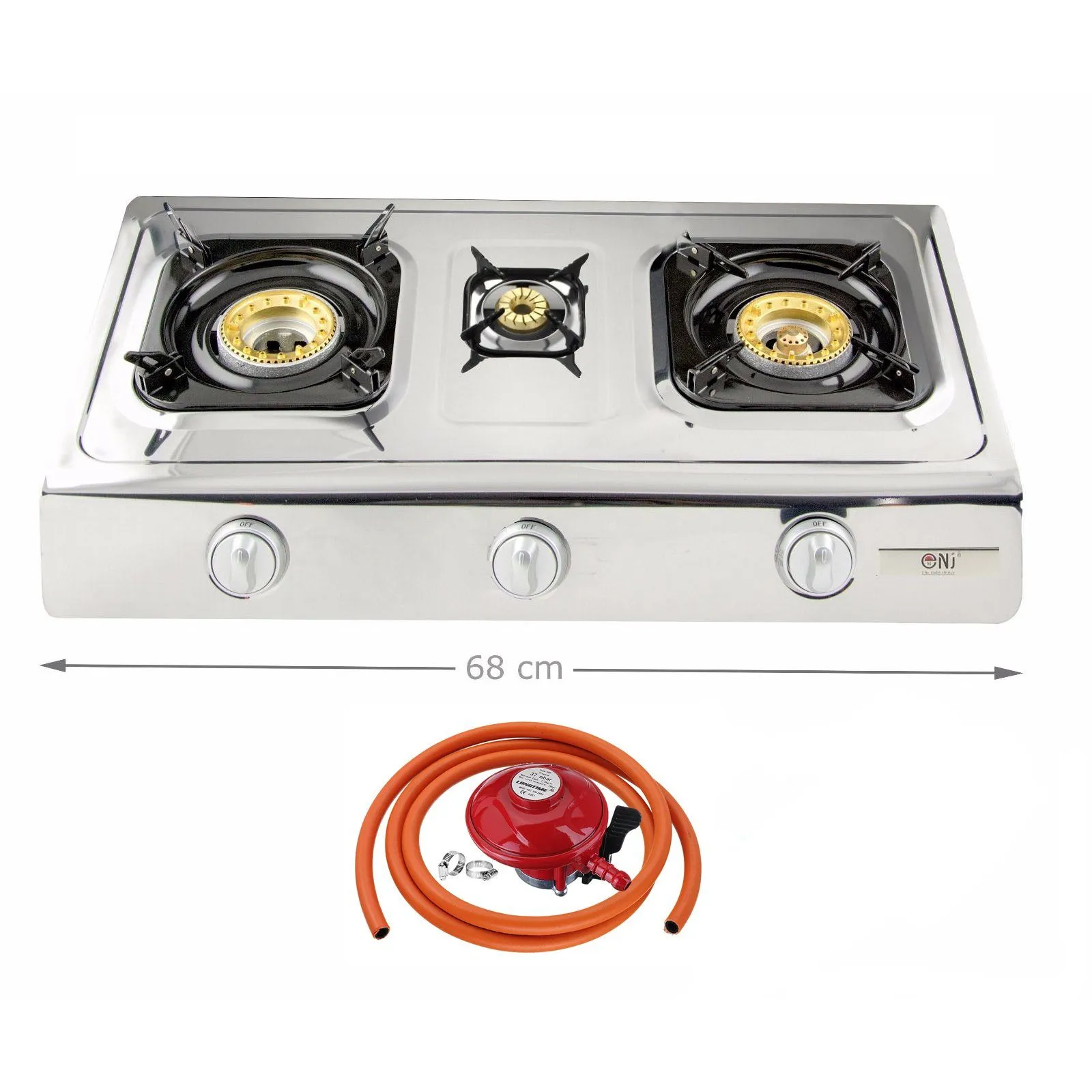 NJ NSD-3 Portable Gas Stove 3 Burners