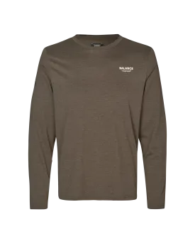 PNS Balance Men's Longsleeve T-shirt Dusty Brown