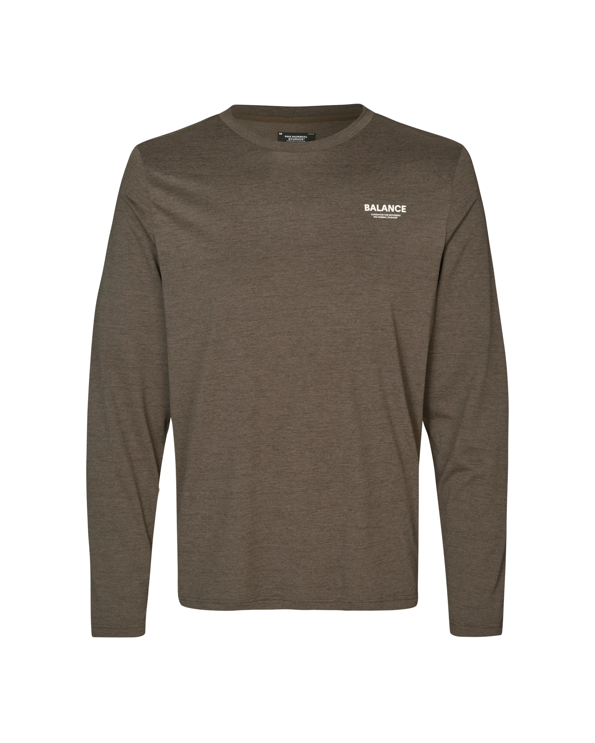 PNS Balance Men's Longsleeve T-shirt Dusty Brown