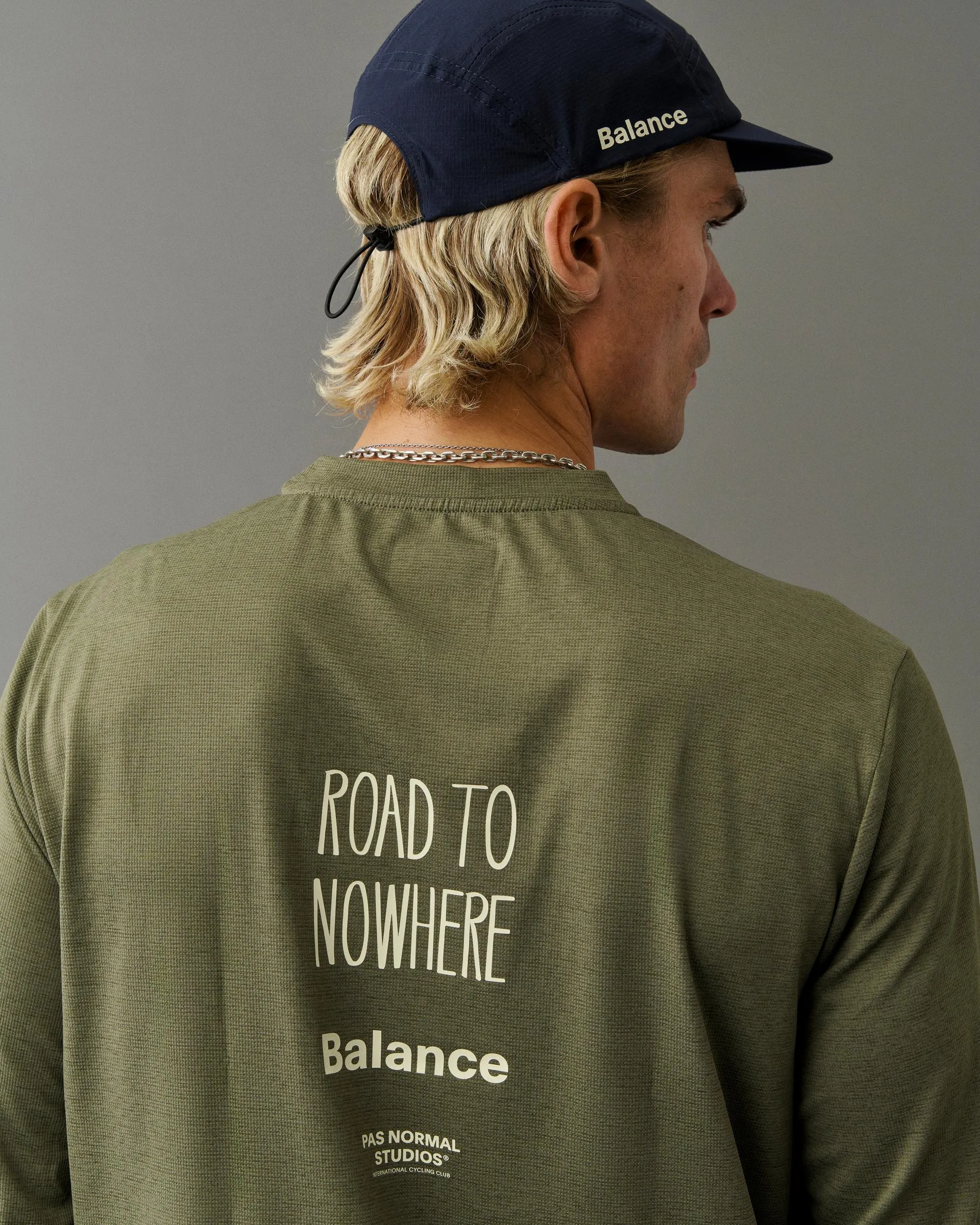 PNS Balance Men's Longsleeve T-shirt Olive Grey