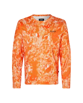PNS Balance Men's Longsleeve T-shirt Orange AOP