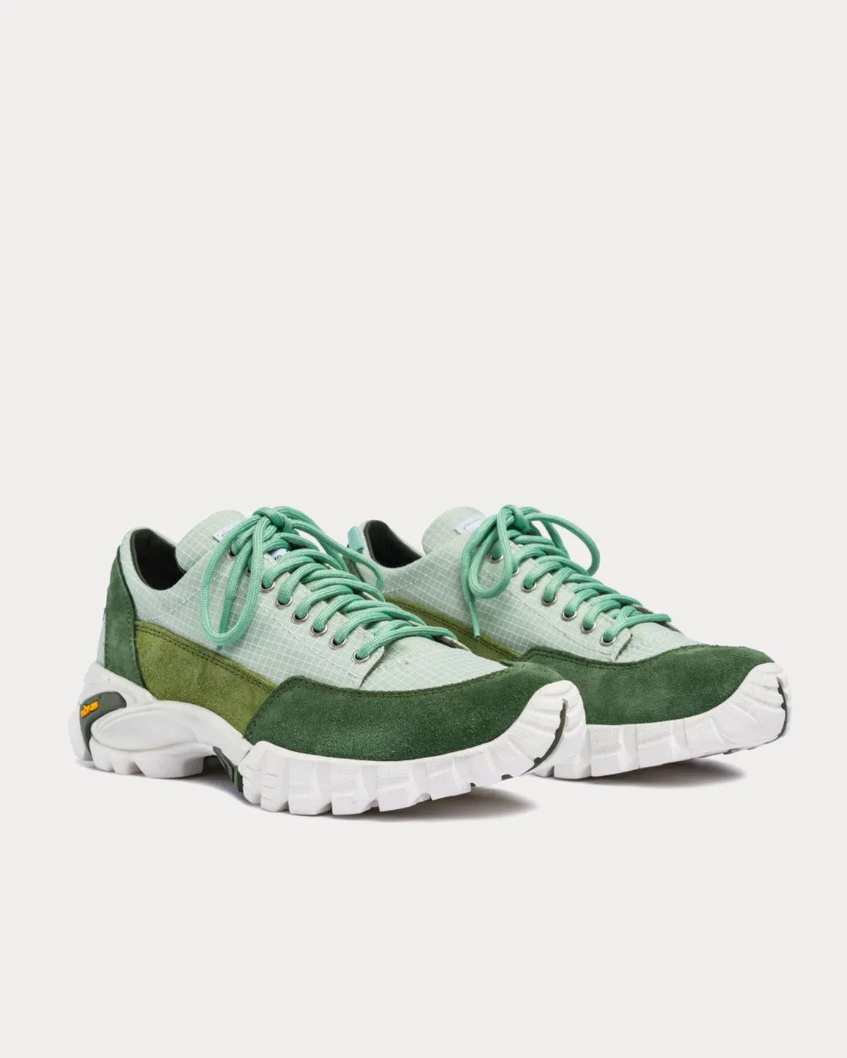 Possagno Green Mix Low Top Sneakers