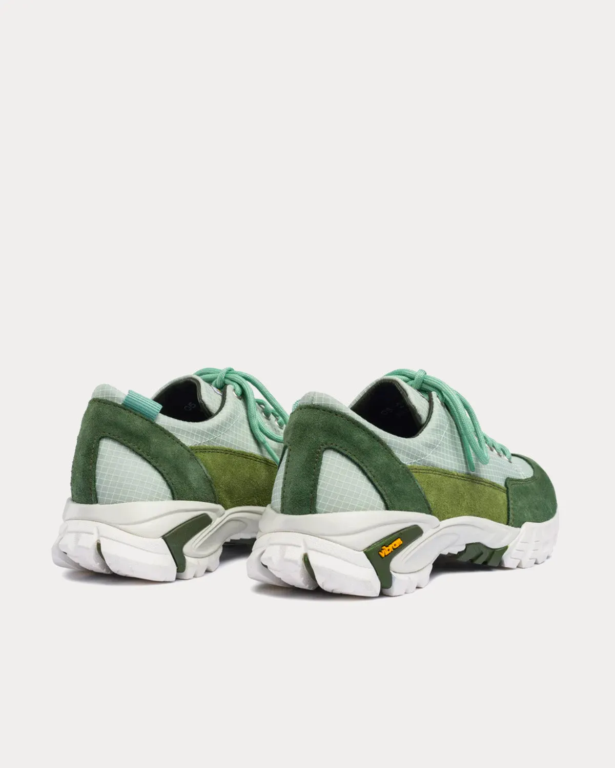 Possagno Green Mix Low Top Sneakers
