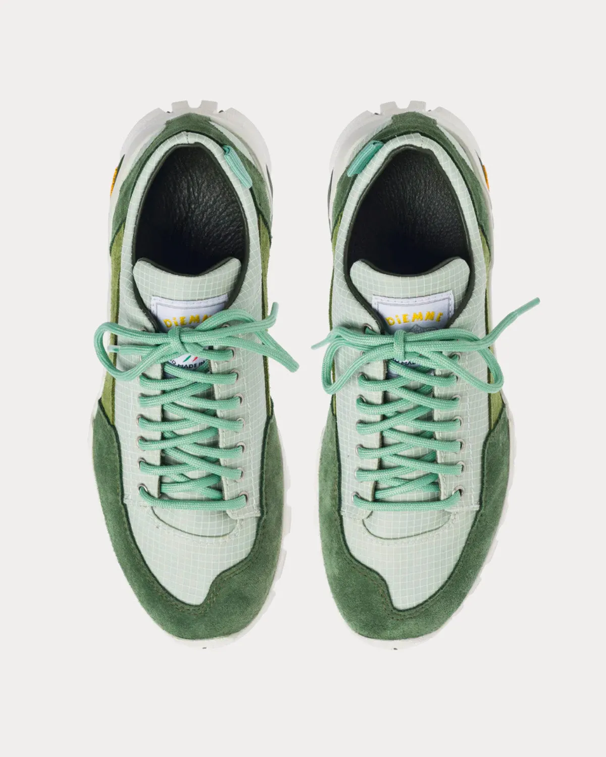 Possagno Green Mix Low Top Sneakers