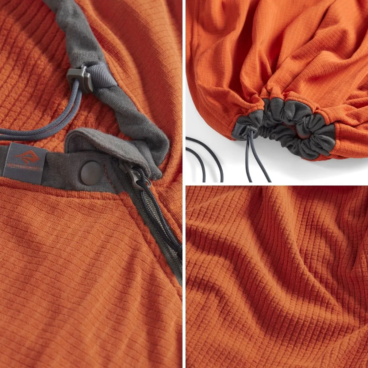 Reactor Fleece Sleeping Bag Liner - with Drawstring - Mummy