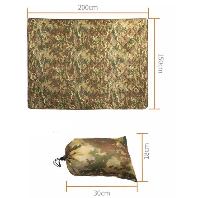 RECON GS2U Genuine WOOBIE Thermal Insulated survival Jungle Blanket Multi Cam