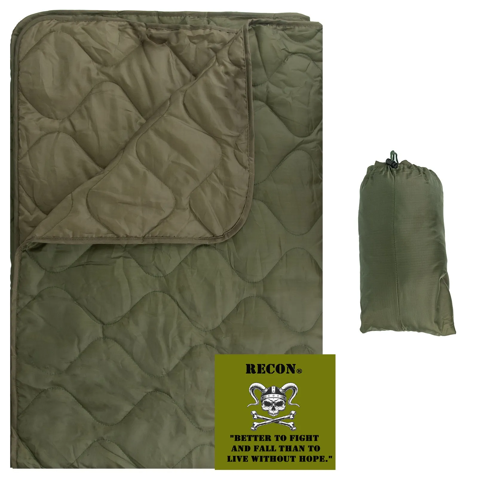 RECON GS2U WOOBIE Thermal Insulated survival Jungle Blankets