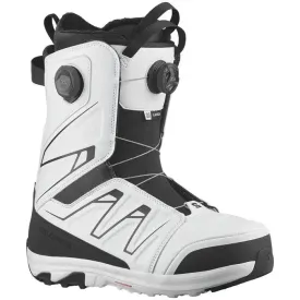 Salomon Launch Boa SJ Snowboard Boots - Black/White