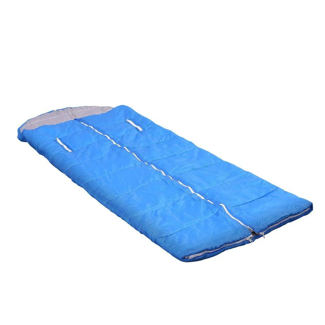 Sleeping Bag Camping Hiking  Compression Sack Single Outdoor Thermal-Mountview