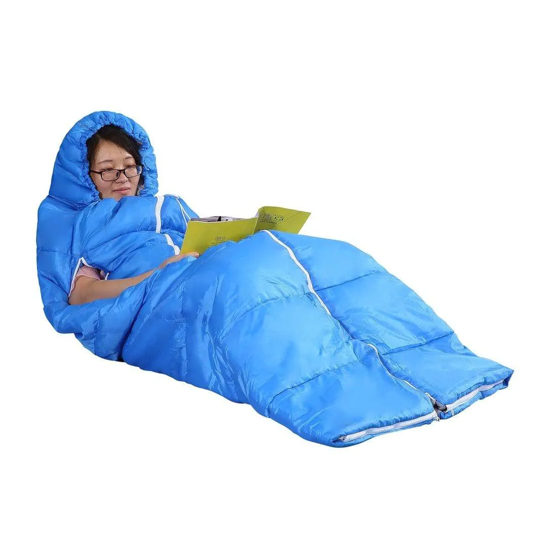 Sleeping Bag Camping Hiking  Compression Sack Single Outdoor Thermal-Mountview