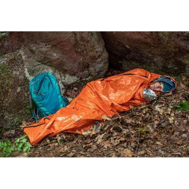 SOL Emergency Bivvy with Rescue Whistle & Tinder Cord