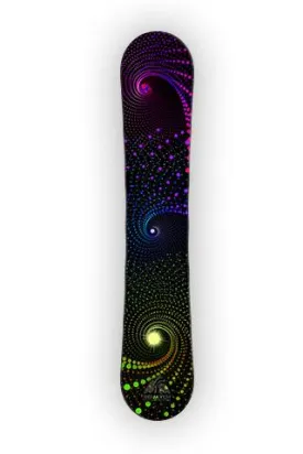 SPIRAL SPACE,  Earth, Moon, Sun Snowboard Wrap