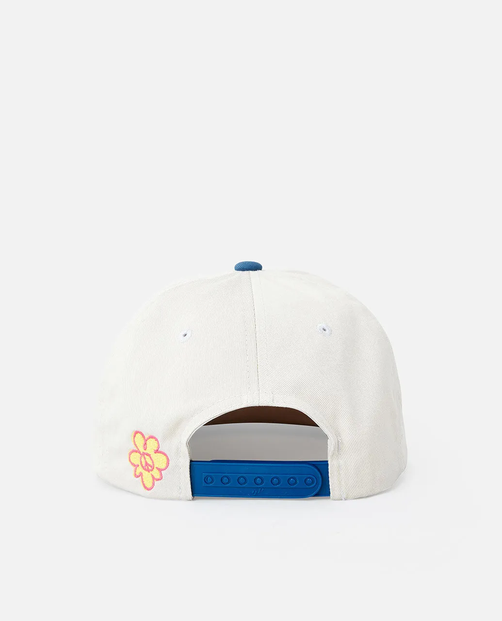 Sun Buzzed Snapback Cap - Washed Navy